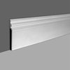 Architectural Products By Outwater Baseboard Over Baseboard Moldings, 11PK PVC-4887-OVER-11PK